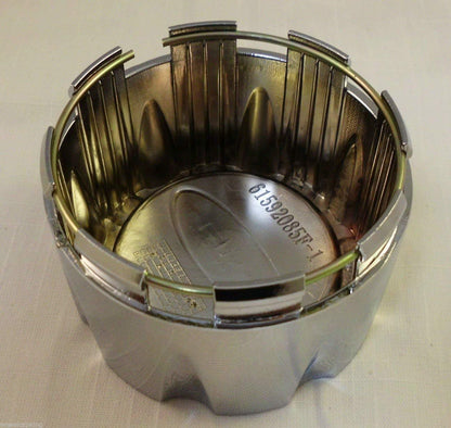 Raceline Wheels Chrome Custom Wheel Center Caps # 61592085F-1 (4 CAPS)