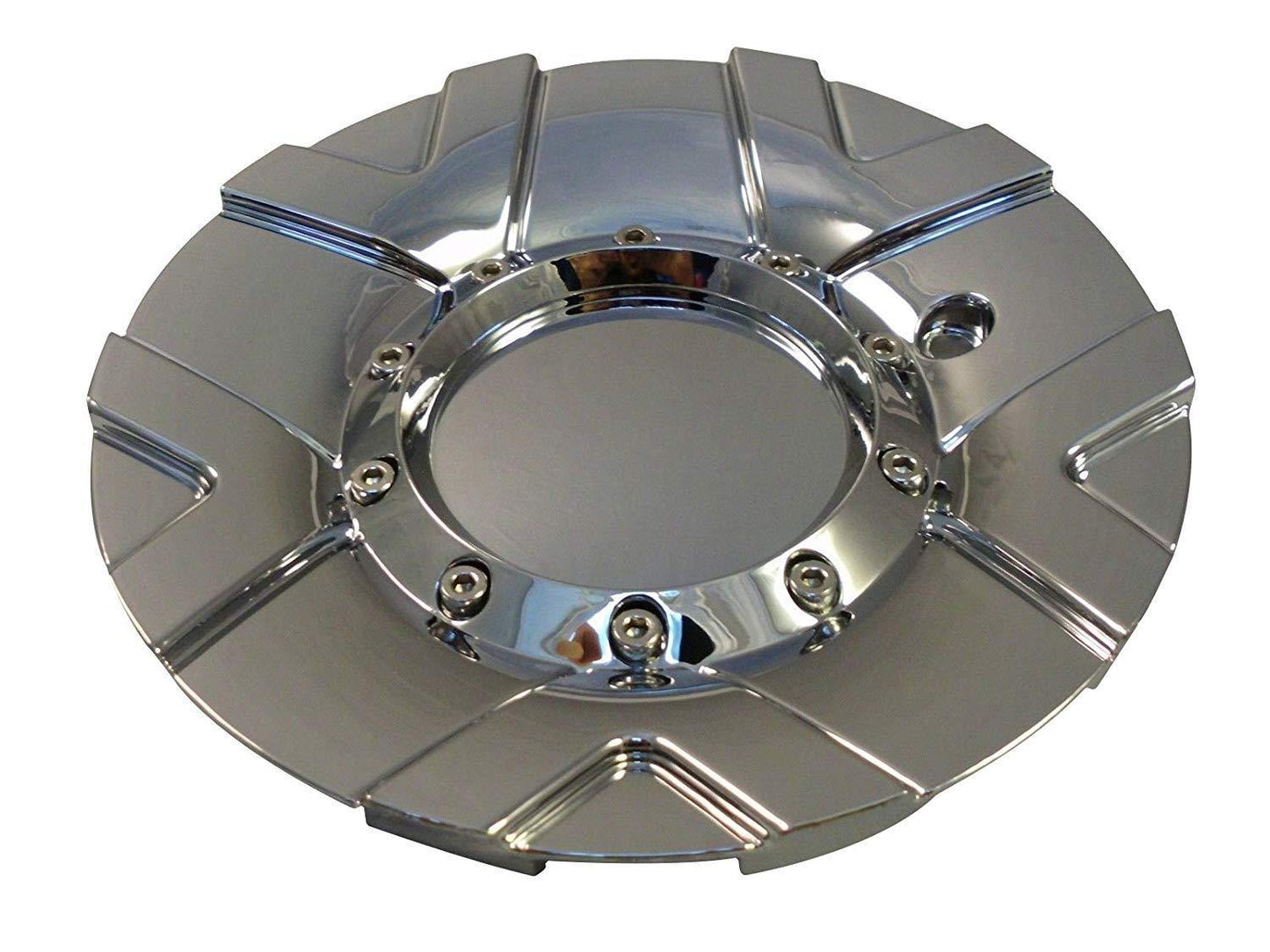 Moz Wheels PD-CAPSX-P5117 Chrome Custom Wheel Center Caps (Set of 4)