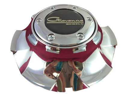 Giovanna Wheels Chrome Custom Wheel Center Cap # 136C (1 CAP)