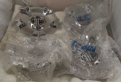 2 Crave Wheels Chrome Lug Wheel Center Caps QTY 4 # CAP-N018