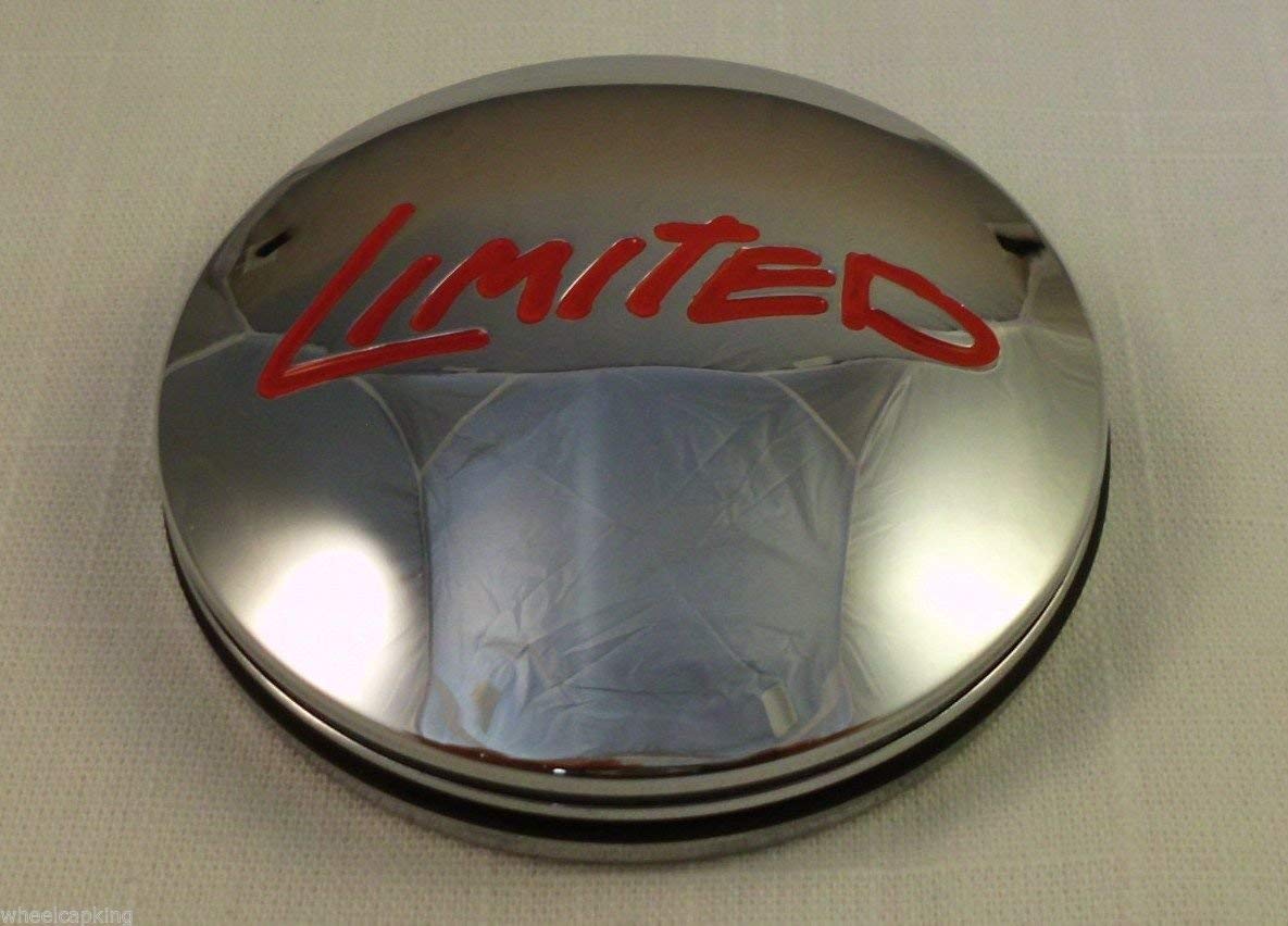 LIMITED by MHT Wheels 1000-33 Chrome Custom Wheel Center Caps (4 CAPS)
