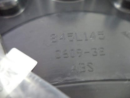 Moto Metal MO909B6139YB Flat Black Wheel Center Caps (4 CAPS)