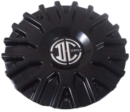 2 Crave Wheels Black Wheel Center Caps QTY 4 # C106101-2295 CAP