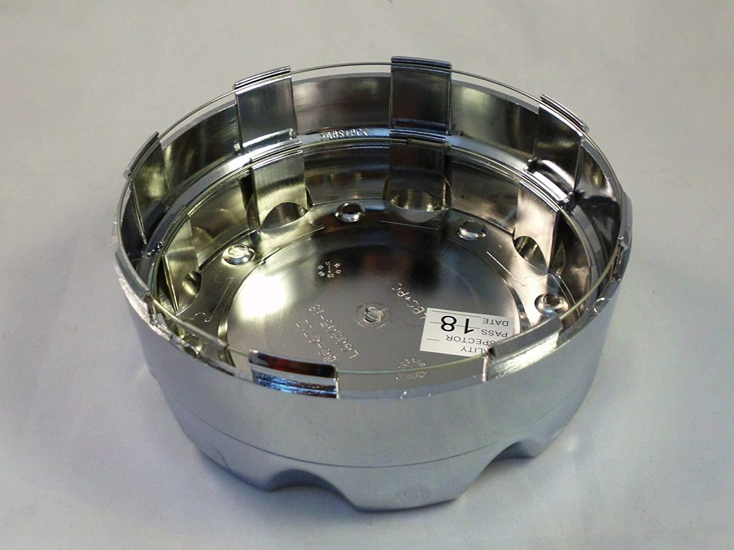American Outlaw Wheels BC-671Z Chrome Custom Wheel Center Caps (Set of 4)