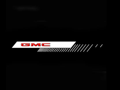 GMC Sierra Premium Side Wing Mirror Puddle Lights Multiple Designs 2015-2026