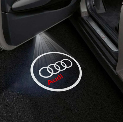 Audi A3 Premium Door Puddle Lights Multiple Designs 2003 - 2026
