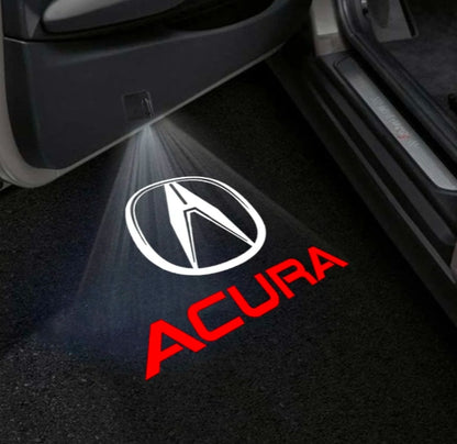 Acura RDX 1st Gen Door Stick On Puddle Lights Multiple Designs 2007–2012