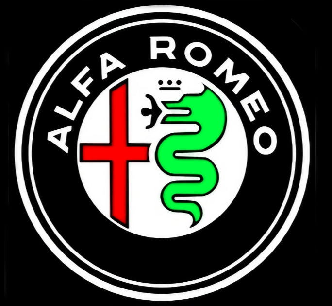 Alfa Romeo 159 Premium Door Puddle Lights Multiple Designs 2004–2011