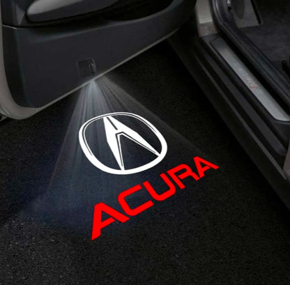 Acura MDX 4th Gen Door Stick On Puddle Lights Multiple Designs 2022–2026