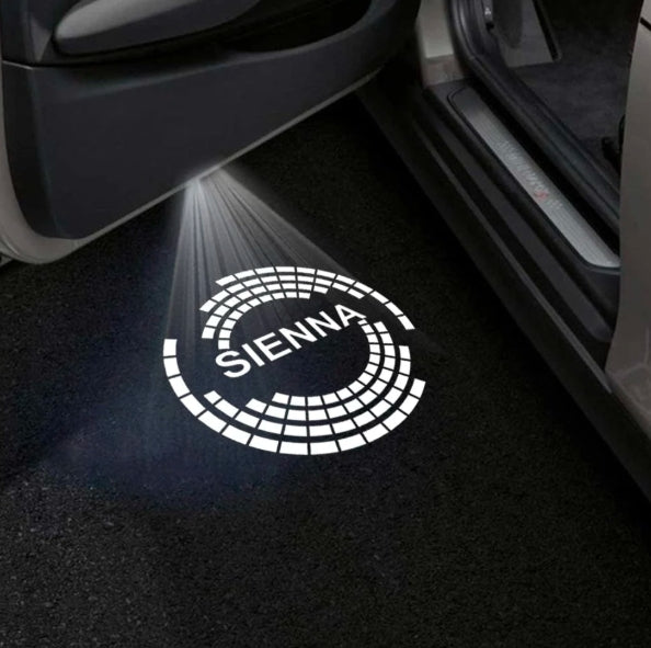 Toyota Sienna 3rd/4th Gen Premium Door Puddle Lights Multiple Designs 2011-2026