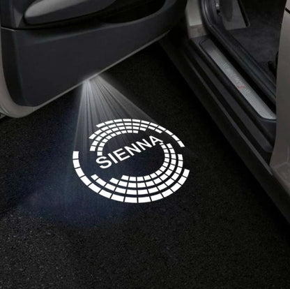 Toyota Sienna 3rd/4th Gen Premium Door Puddle Lights Multiple Designs 2011-2026