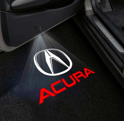 Acura ZDX 2nd Gen Door Stick On Puddle Lights Multiple Designs 2024-2026