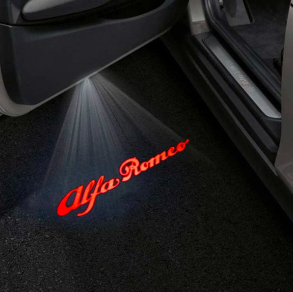 Alfa Romeo Giulia 952 Premium Door Puddle Lights Multiple Designs 2015–2026