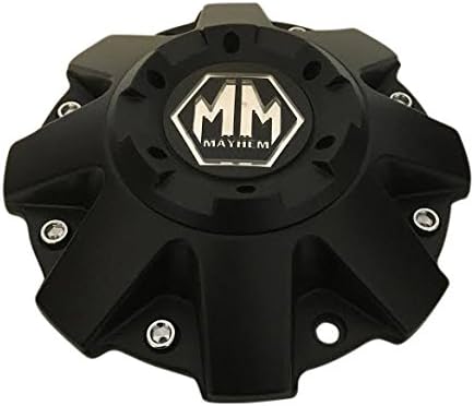 Mayhem Wheels 81222090F-3 C108040MB01 Matte Black Center Cap (1Pc)