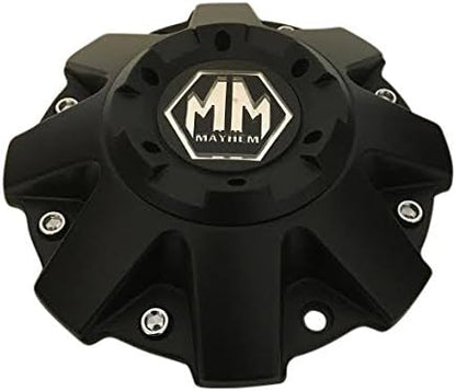 Mayhem Wheels 81222090F-3 C108040MB01 Matte Black Center Cap (1Pc)