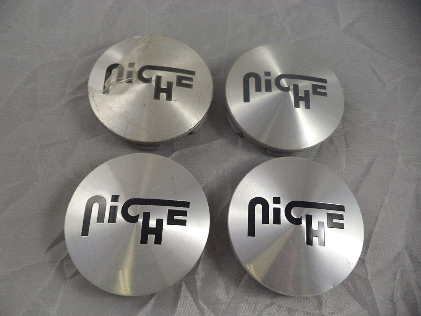 Niche Wheels M-731 Chrome Custom Wheel Center Caps (4 CAPS)
