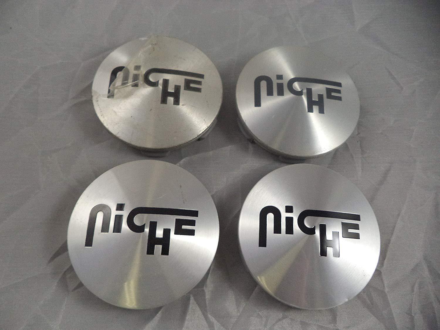 Niche Wheels M-731 Chrome Custom Wheel Center Caps (4 CAPS)