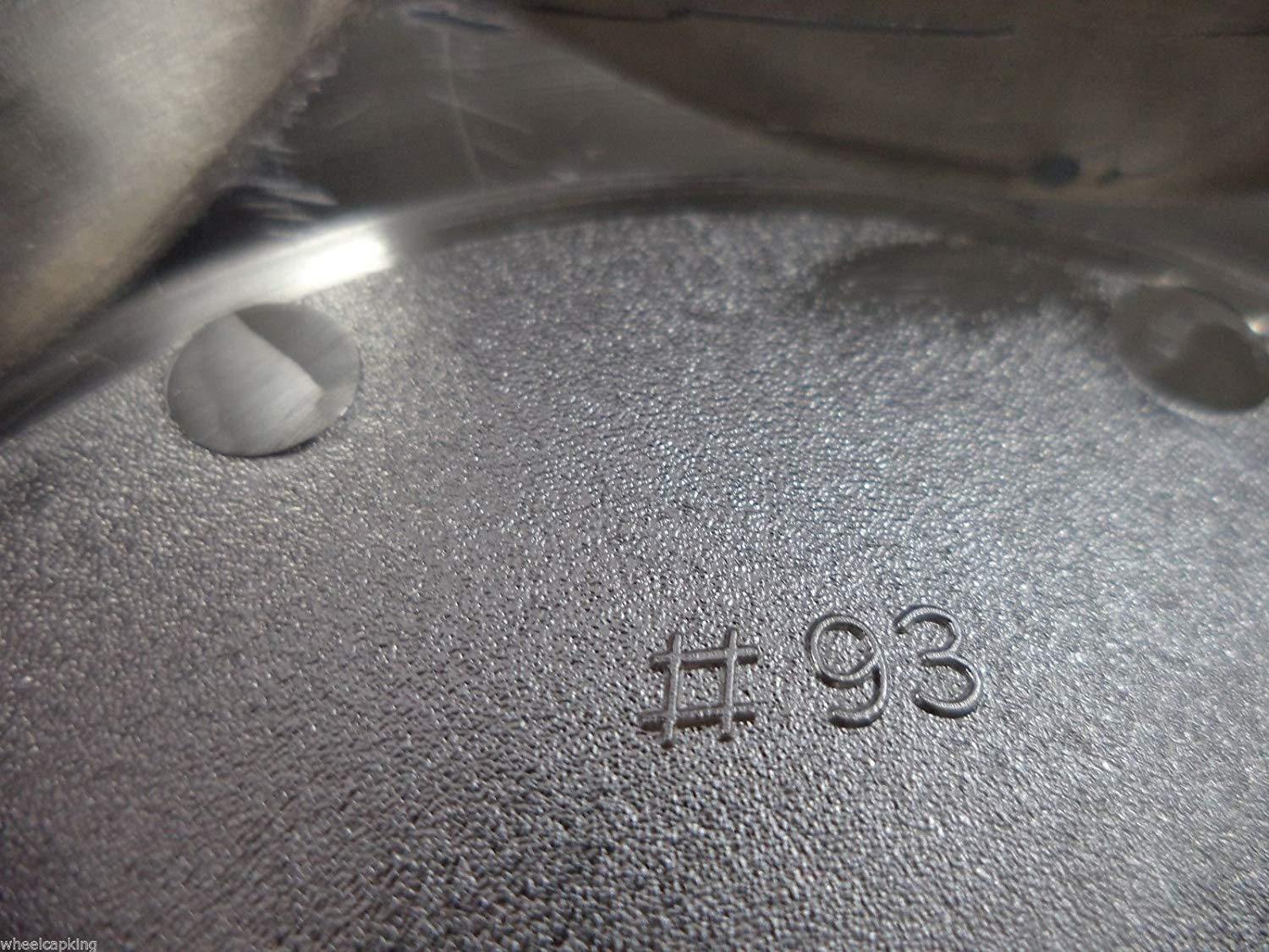 Prime # 93 Custom Wheel Center Cap Chrome (4 CAPS) NO LOGO