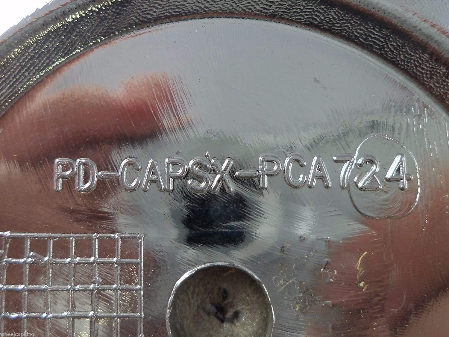 Lexani Wheels Chrome Custom Wheel Center Cap 'PYRO' # PD-CAPSX-PCA724 (4 CAPS)