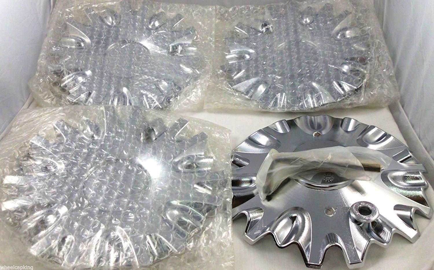 Vogue Wheels Chrome Custom Wheel Center Cap # 9150-15 / 407L190 (4 CAPS)