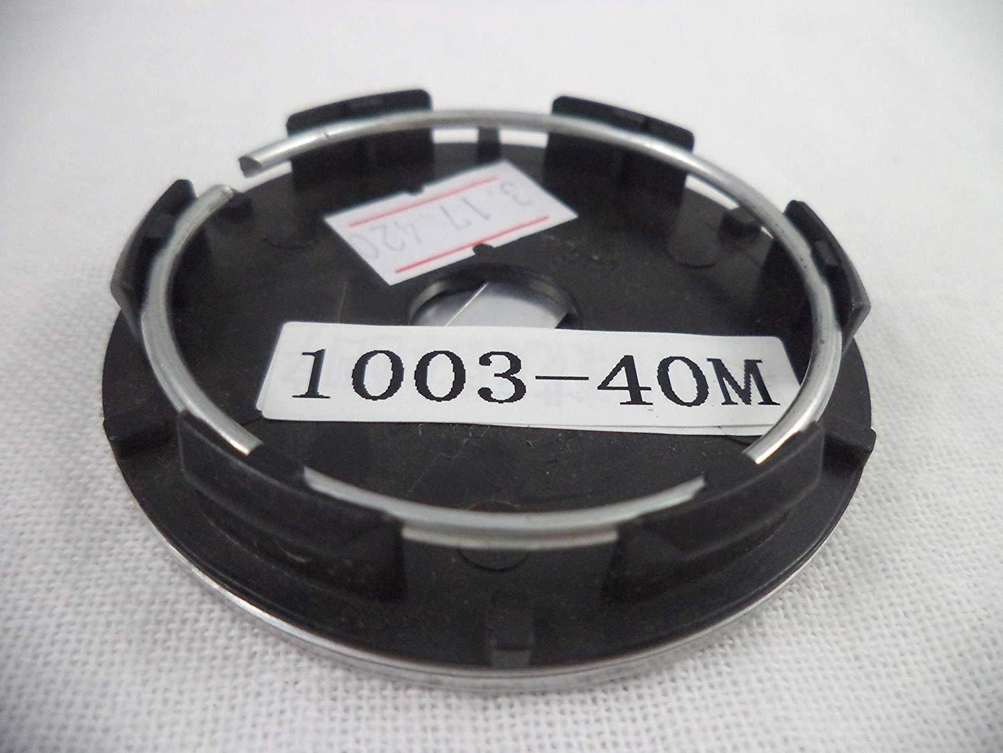 RotiForm Silver Custom Wheel Center Caps # 1003-40M Silver Emblem (4 CAPS)
