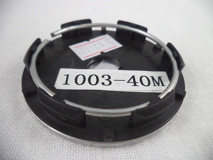 RotiForm Silver Custom Wheel Center Caps # 1003-40M Silver Emblem (4 CAPS)
