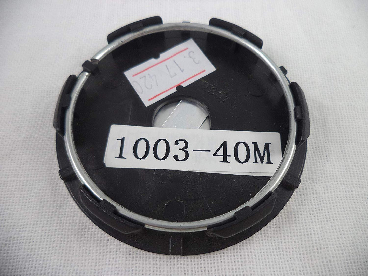 RotiForm Silver Custom Wheel Center Caps # 1003-40M Silver Emblem (4 CAPS)