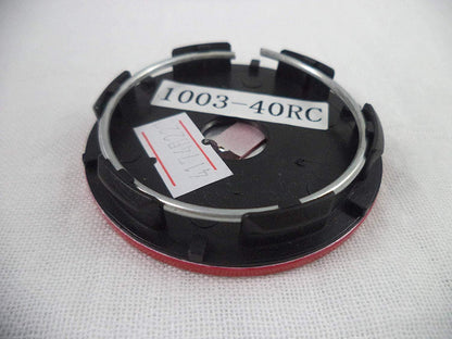 RotiForm Red Custom Wheel Center Caps # 1003-40RC (1 Cap)