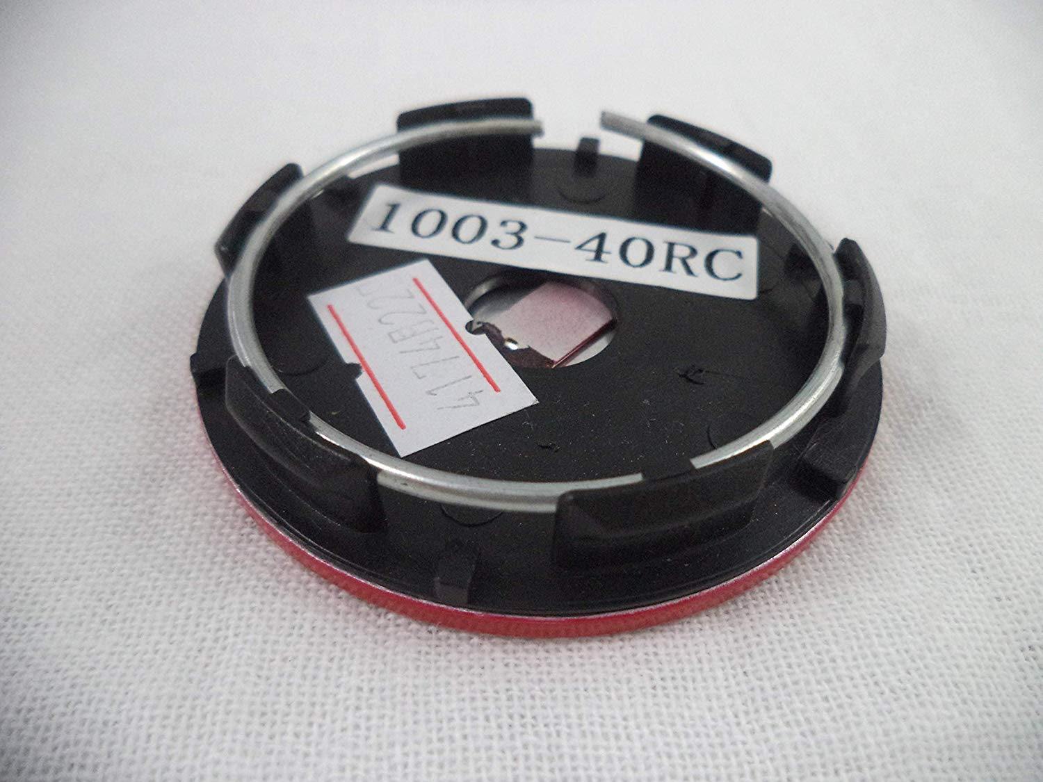 RotiForm Red Custom Wheel Center Caps # 1003-40RC (4 CAPS)