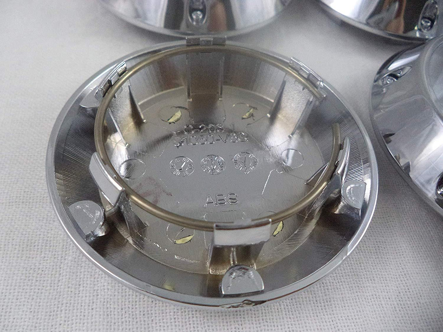 Vagare Wheels Chrome Custom Wheel Center Caps # C-203-1 / S1050-V6C (4 CAPS)