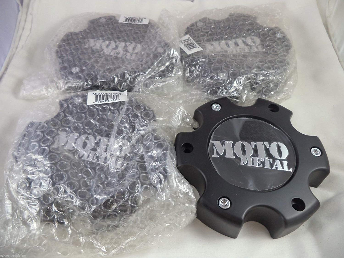 Moto Metal # 845L145 Wheels Flat Black Custom Wheel Center Caps NEW! (4 CAPS)