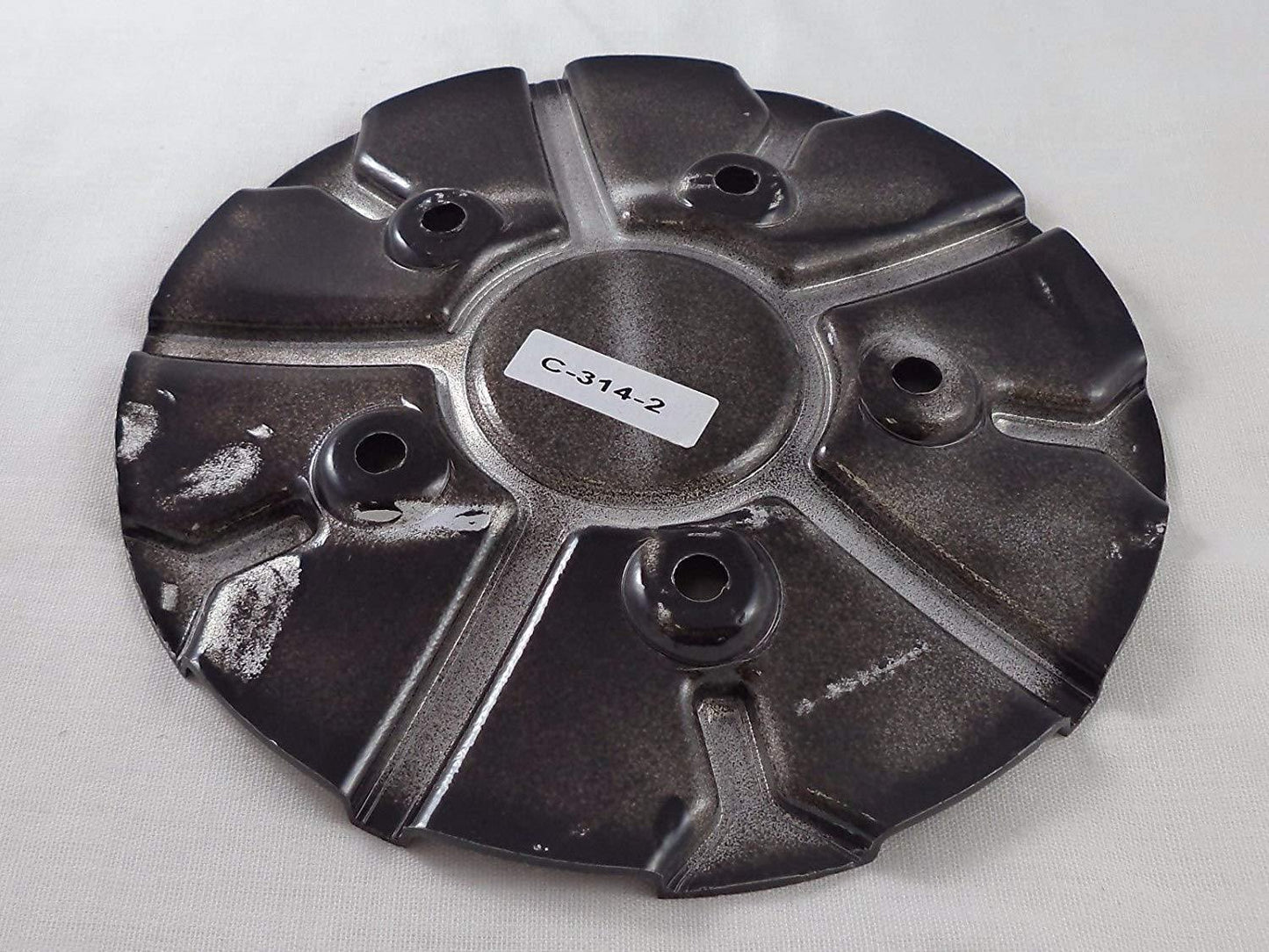 Lexani Wheels Silver / Black Custom Wheel Center Cap # C-314-2 (4 CAPS)