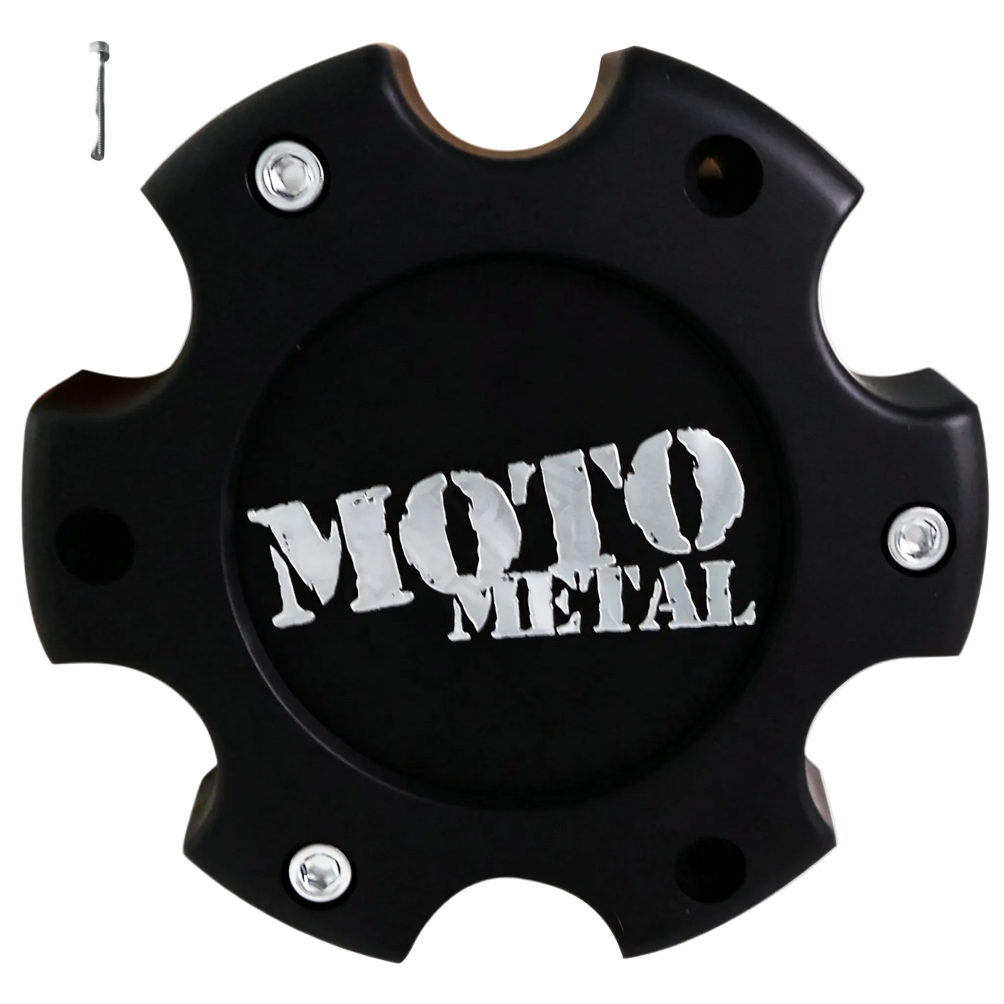 Moto Metal 845L145 matte black wheel center cap