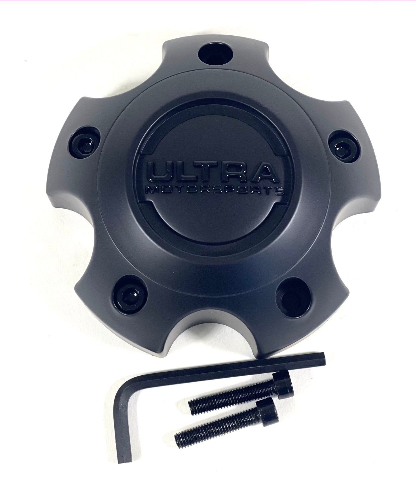 ULTRA Wheels Matte Black Wheel Center Cap # 89-9754SBB / 89-9754 (1 CAP)