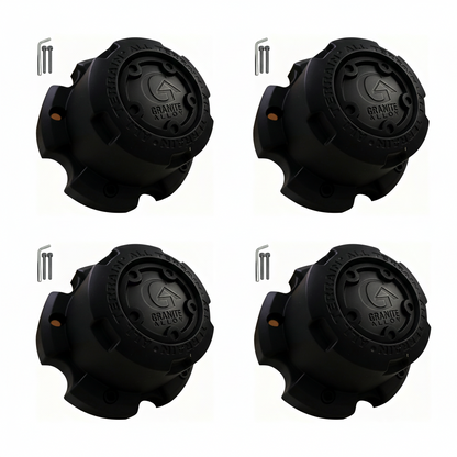 Four Granite caps
