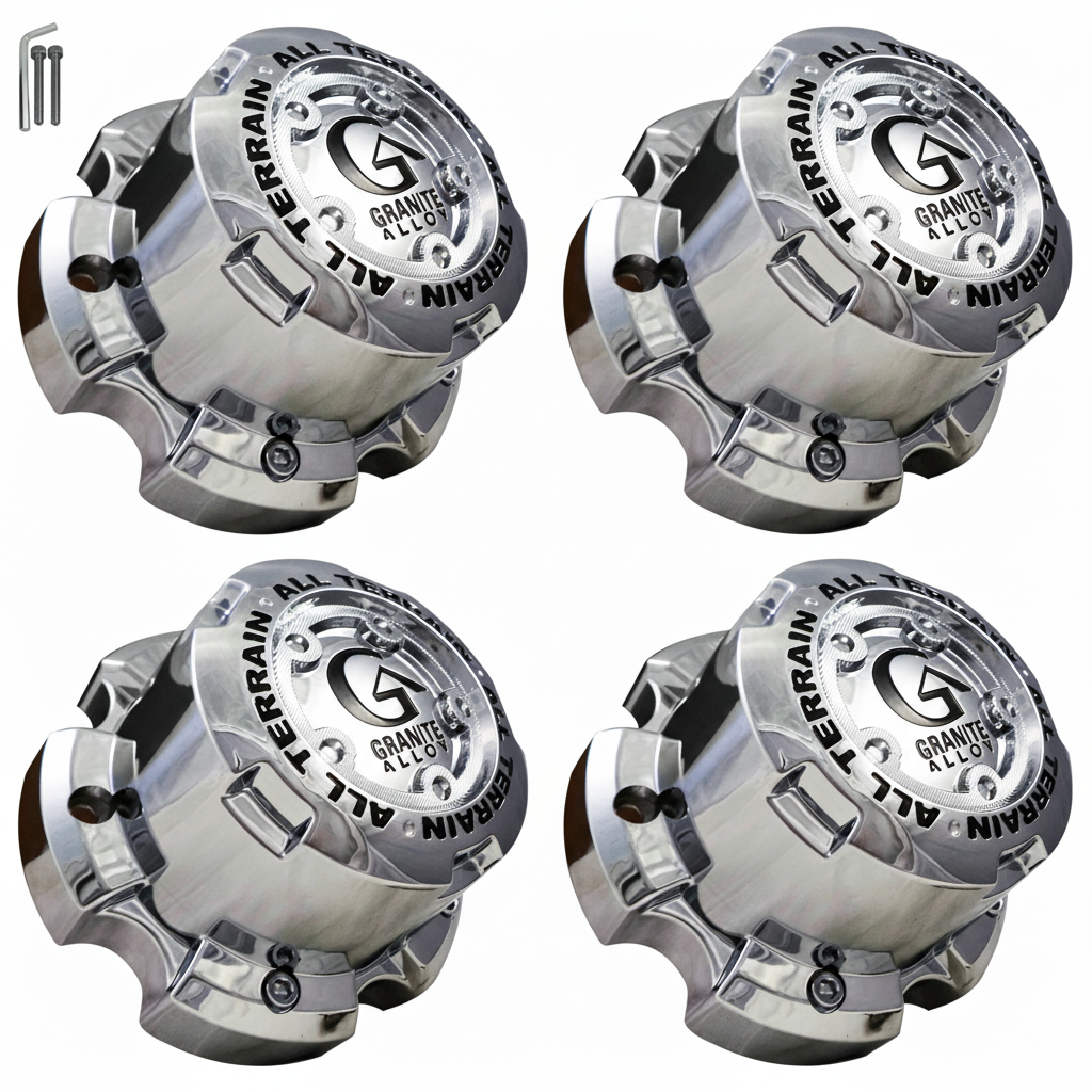 Four Granite caps