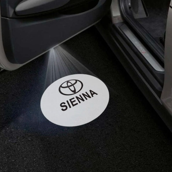Toyota Sienna 3rd/4th Gen Premium Door Puddle Lights Multiple Designs 2011-2026
