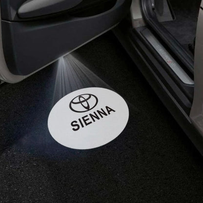 Toyota Sienna 3rd/4th Gen Premium Door Puddle Lights Multiple Designs 2011-2026