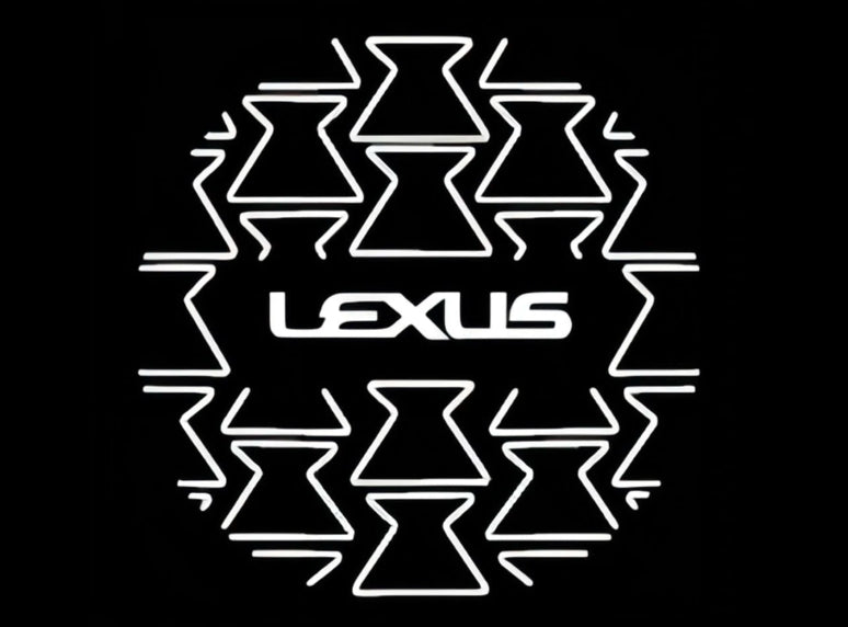 Lexus NX 2nd Gen AZ20 Dynamic Dual Lens Premium Door Puddle Lights Multiple Designs 2022-2026