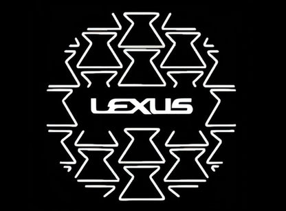 Lexus NX 2nd Gen AZ20 Dynamic Dual Lens Premium Door Puddle Lights Multiple Designs 2022-2026