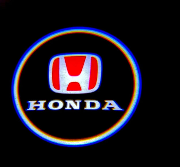 Honda Civic 7th/10th/11th Gen Door Stick On Puddle Lights Multiple Designs 2001–2026