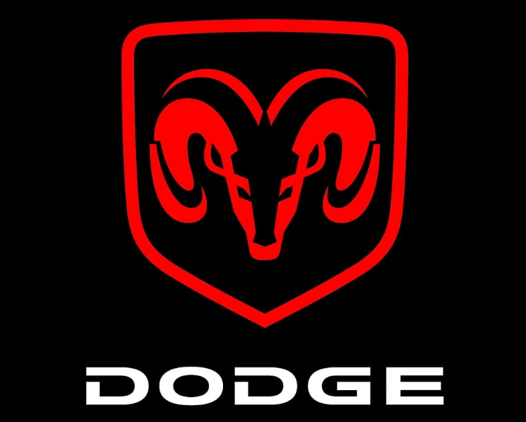 Dodge Ram Door Stick On Puddle Lights Multiple Designs 2002-2026