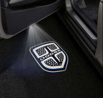 Dodge Challenger 3rd Gen Premium Door Puddle Lights Multiple Designs 2008-2023