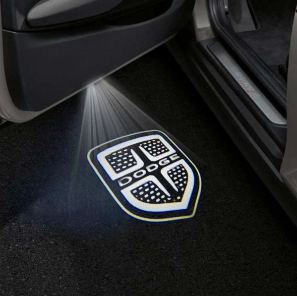 Dodge Challenger 3rd Gen Premium Door Puddle Lights Multiple Designs 2008-2023