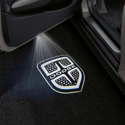 Dodge Challenger 3rd Gen Premium Door Puddle Lights Multiple Designs 2008-2023