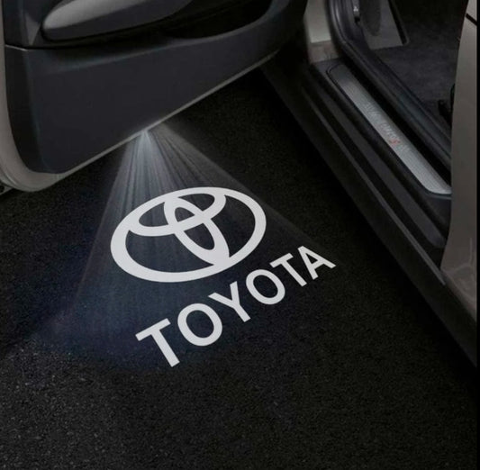 Toyota RAV4 Door Stick On Puddle Lights Multiple Designs - For Models Without OEM Lighting 2000-2005