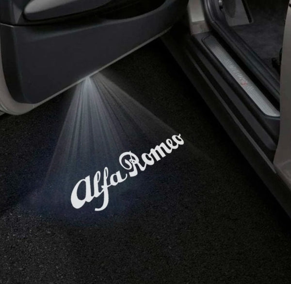 Alfa Romeo Brera Premium Door Puddle Lights Multiple Designs 2005-2010