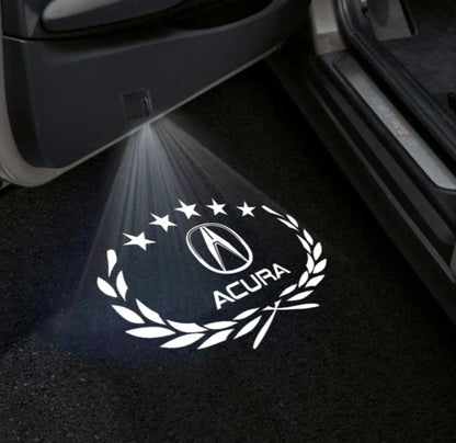 Acura ZDX 2nd Gen Door Stick On Puddle Lights Multiple Designs 2024-2026