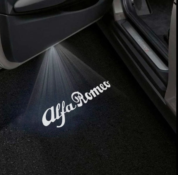 Alfa Romeo Giulia 952 Premium Door Puddle Lights Multiple Designs 2015–2026