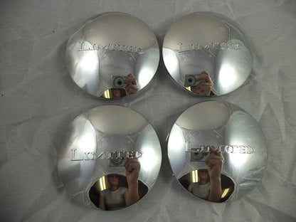 Limited Wheels STW-261 Chrome Custom Wheel Center Caps (4 CAPS)